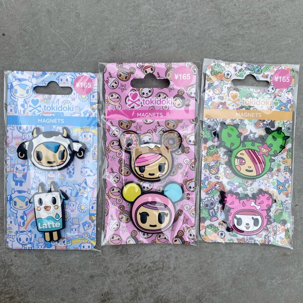 COPY - Tokidoki magnets set 3
